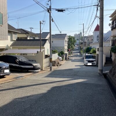 前面道路
